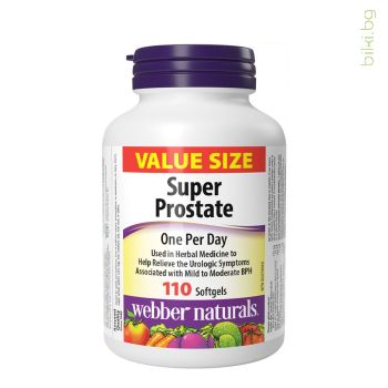 Супер Простате Формула за мъже, Webber naturals, формула за простата, super prostate men, цена