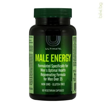 ultimate male energy, natural factors, формула за мъже, нисък тестостерон, билков продукт мъже, ниски нива тестостерон